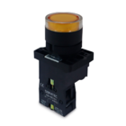 Kit Botão De Impulso Iluminado | Plástico | Ew3561 220vca 1na